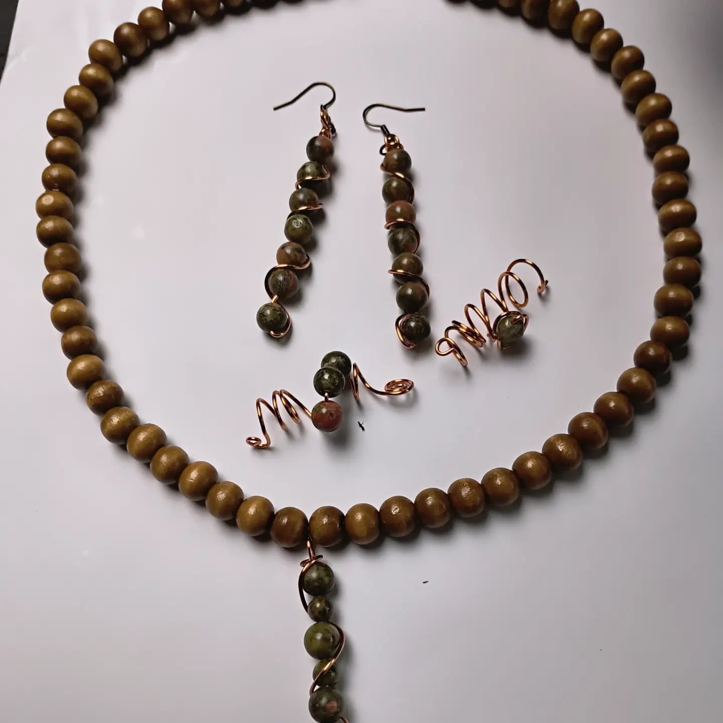 Unakite 3 piece Set