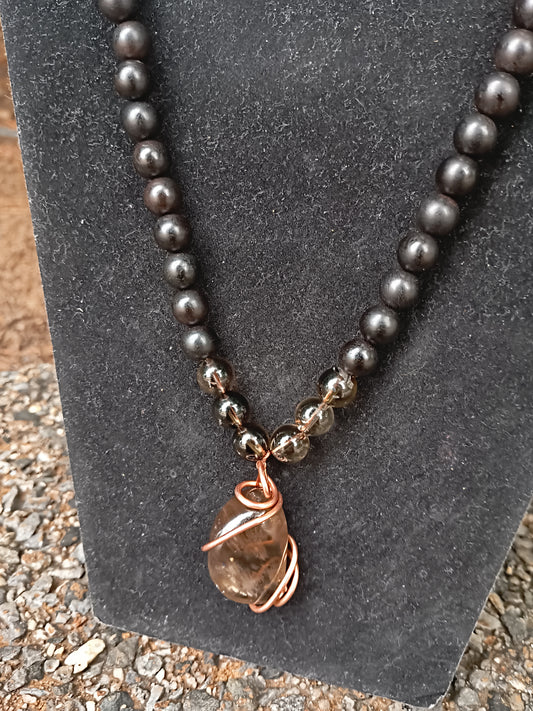 Smoky Quartz Necklace